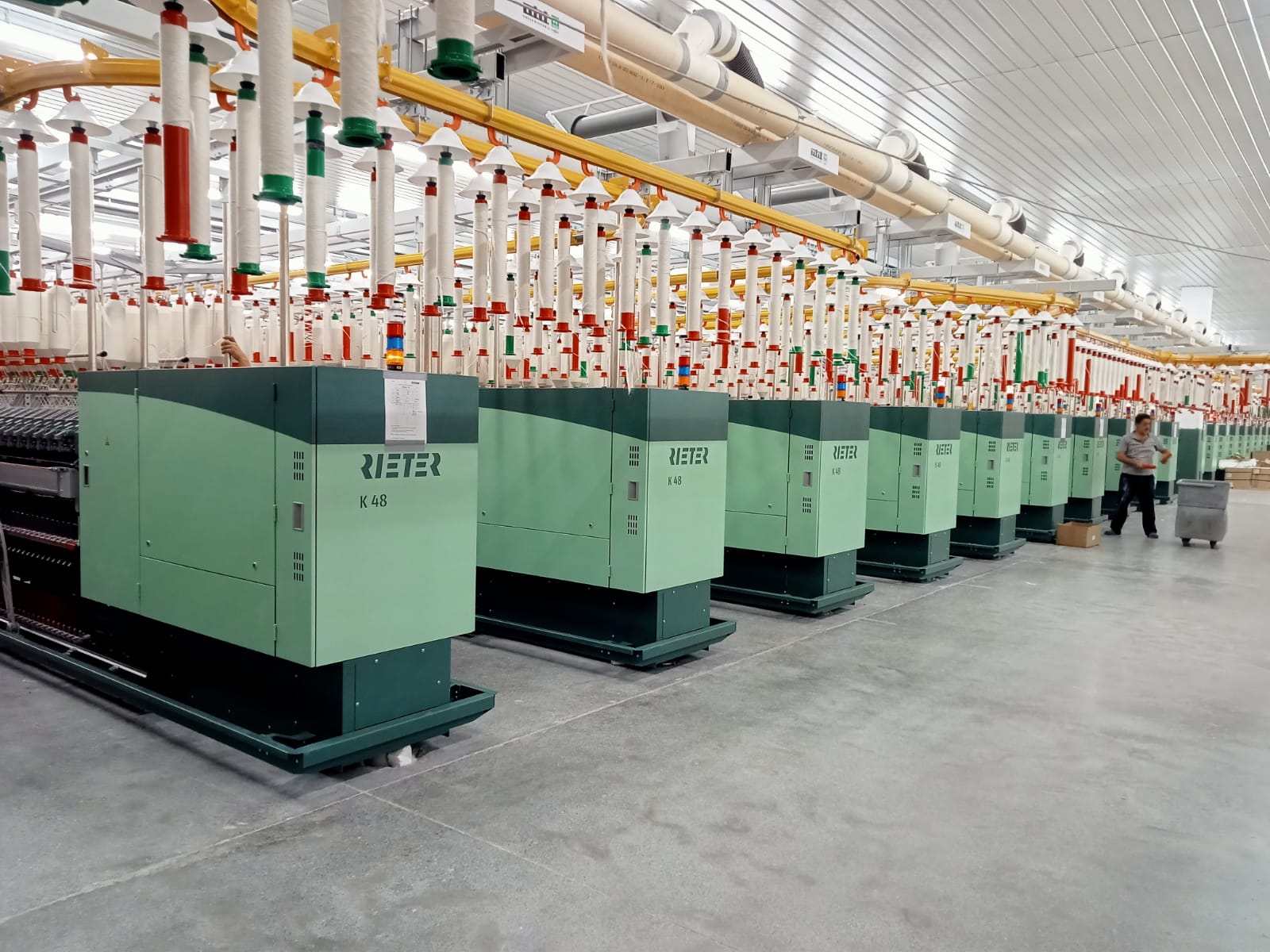 Rieter K48 Kompakt İplik Makineleri